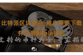 比特派区块资产  用户需要下载并注册Bitpie钱包