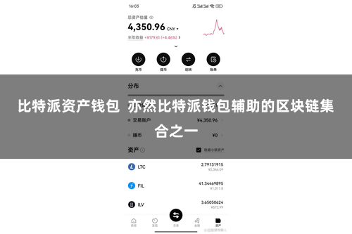 比特派资产钱包  亦然比特派钱包辅助的区块链集合之一